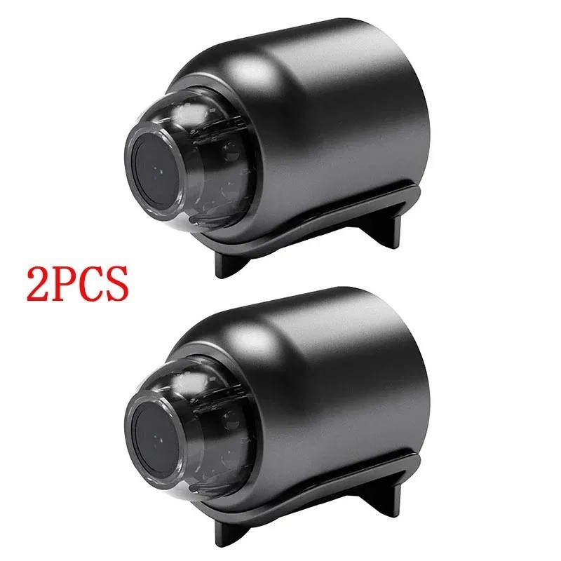 2PCS Mini WIFI Camera 1080P HD Night Vision Remote Monitoring Micro Baby Monitor