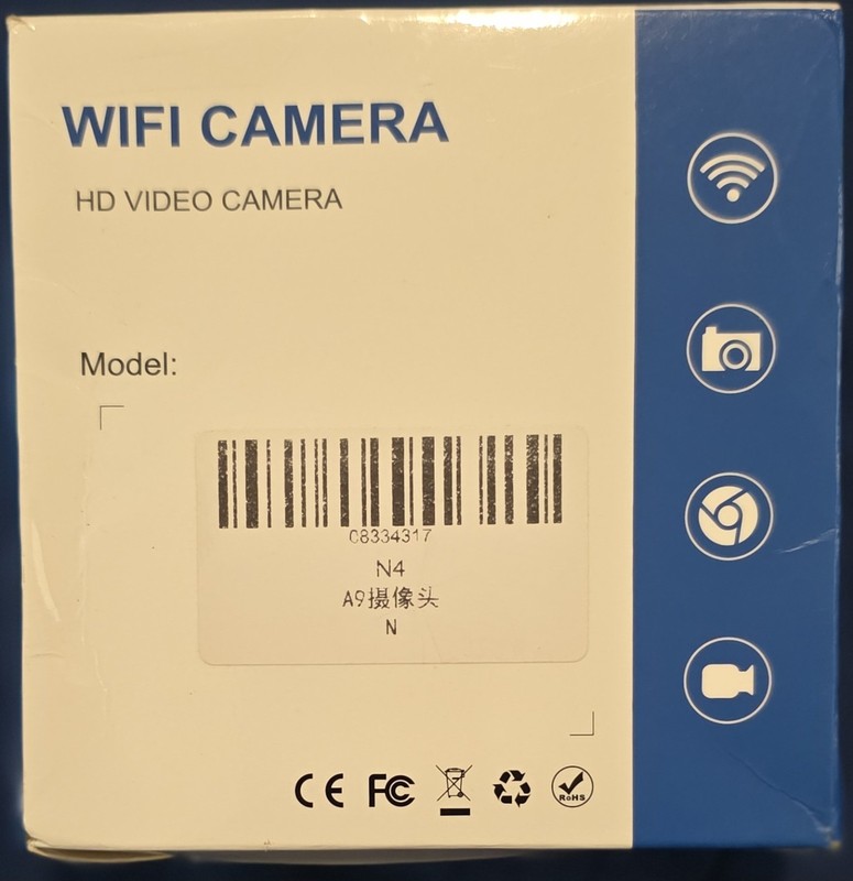 N4 Wi-Fi HD IP/Network Indoor Surveillance Camera Black USB Power 1 Camera gallery