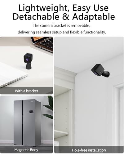 AOBOCAM 4K Mini Security Camera WiFi Wireless Indoor Home Pet Monitor Night Visi gallery