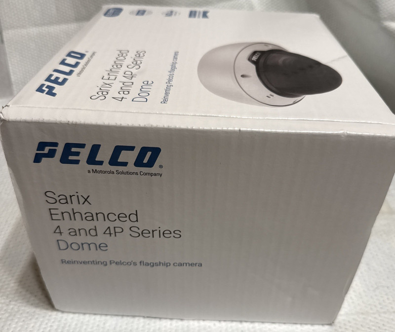 Pelco SRXE4-4V29-EMD-IR1 4 Megapixel Outdoor IR Dome Camera with 10.9-29mm NIB gallery