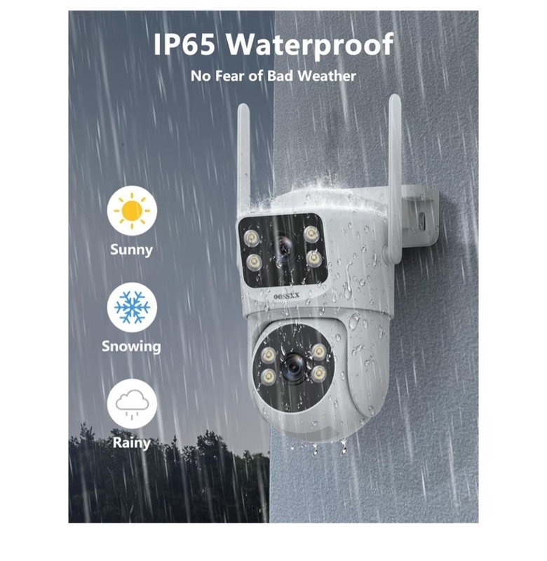 NEW OOSSXX 2K Wireless Security Camera System, Plug & Play, No Monthly Fees. gallery