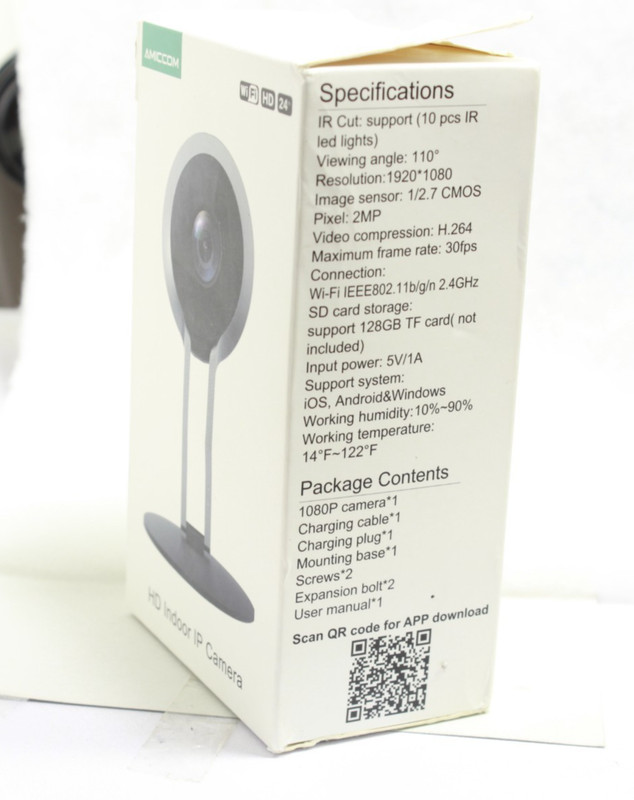 Amiccom Smart HD Indoor IP Camera 1080P Indoor Security Cam USB WIFI gallery