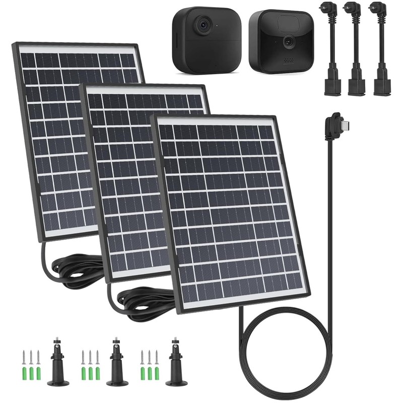 Continuous Power Supply for Surveillance Cameras