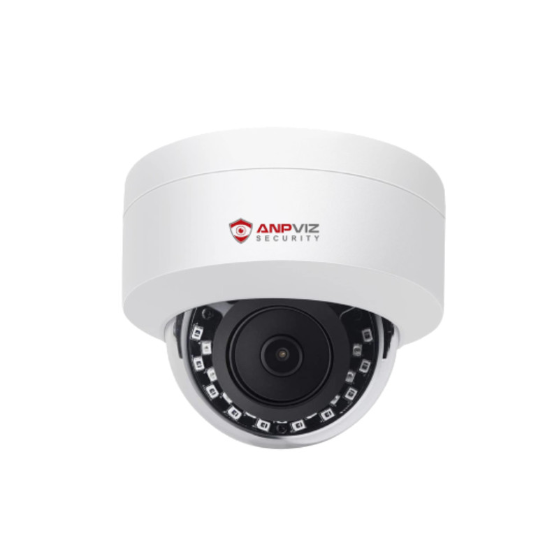 1-4X Anpviz 8MP 4K PoE IP Security Camera Human Vehicle Detection Mic IP66 ONVIF