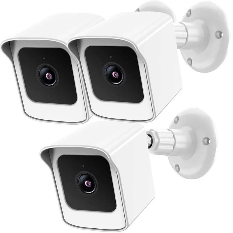 PEF Mount for All-New Cam V3 and V4, Weatherproof Protective Cover and 360 De…