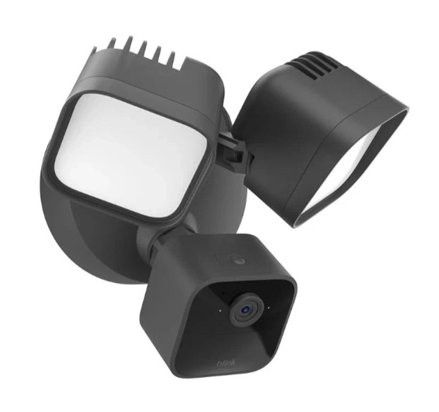 Blink – Wired Floodlight Camera – Smart security camera, 2600 lumens, HD live…
