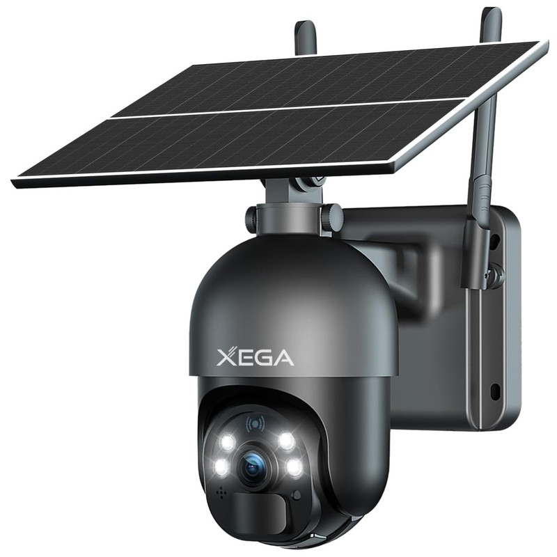 2K HD Color Night Vision Camera – Smart PIR Motion Detection