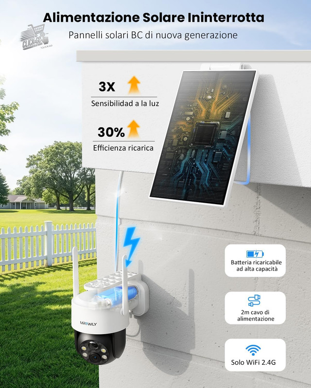 2K Outdoor Wireless Solar WiFi Camera Flexible Installation Camcorder gallery