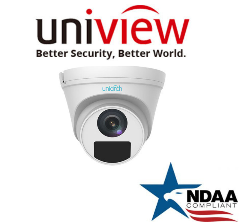 UNV 1080p IP67 2MP HD IP Network Turret Uniview Security Camera 2.8mm Uniarch