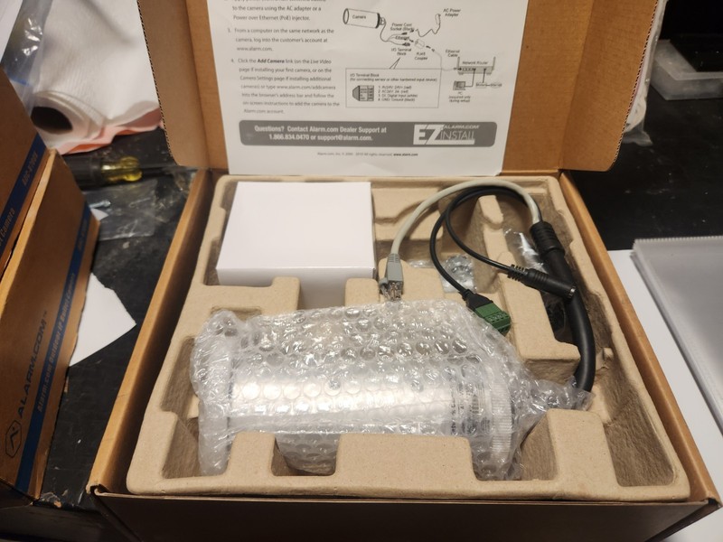 Alarm.com ADC-V700X Outdoor IP Bullet Camera…..NEW