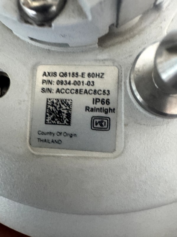 Axis Q6155-E 60Hz 0934-001-03 30x Optical Outdoor PTZ Camera gallery