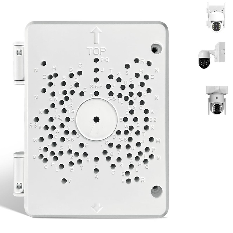Waterproof PTZ Camera Junction Box with Innovative Flip Cover for Easy Access gallery