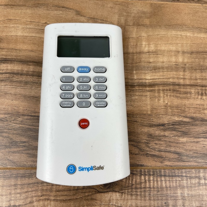 SimpliSafe SS2-C5P Wireless Handheld Remote Control For Home ⚠️no Password ⚠️