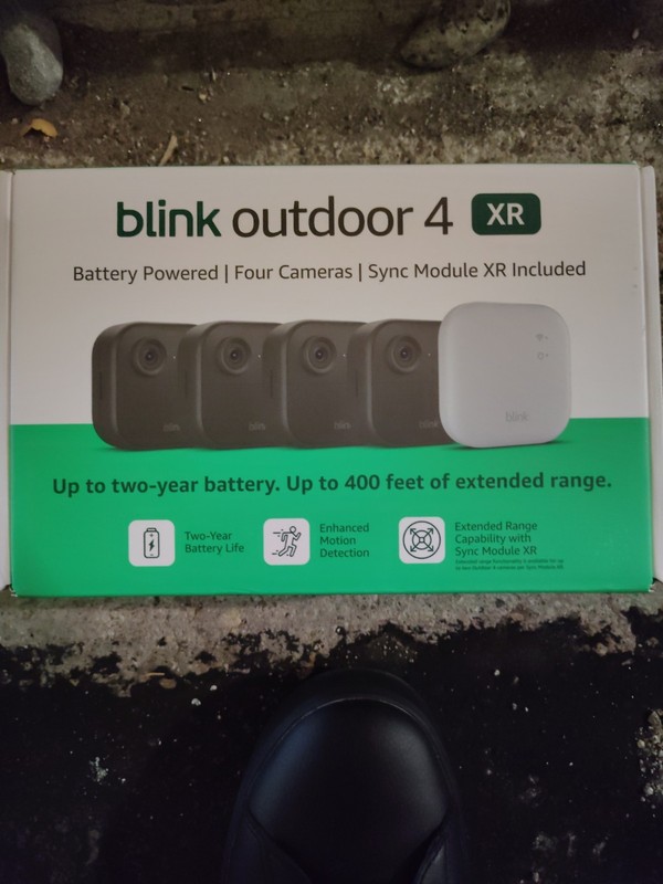 Blink Outdoor 4 Xr – Two-year Battery Wireless Camera With 4x Security Coverage