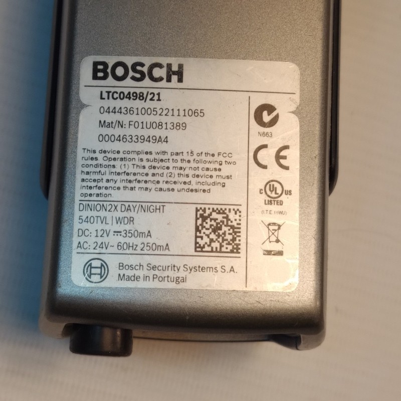 Bosch Dinion 2X LTC0498/21 D/N Security Camera gallery