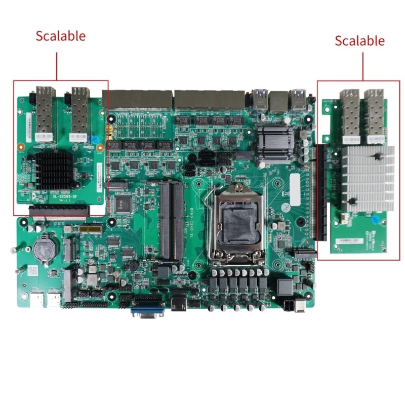 C246 Stable Rackmount Motherboards Supporting LGA1151 Processors Up to 64GB DDR4 gallery