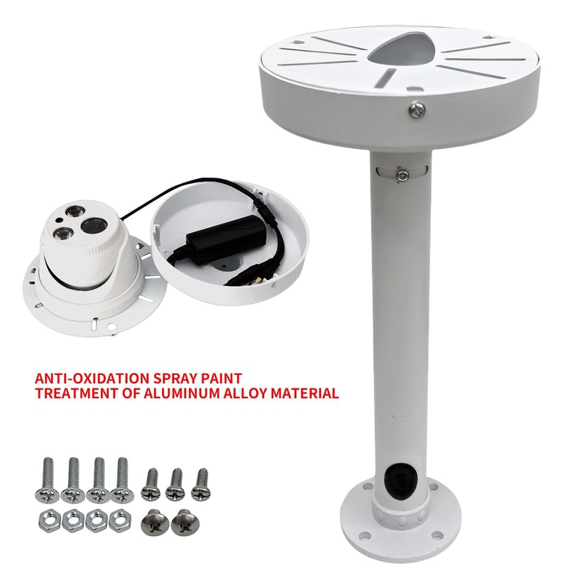 6 inches Dome Mount Ceiling Mount Bracket,Indoor Outdoor Wall Mount, Metal Br... gallery