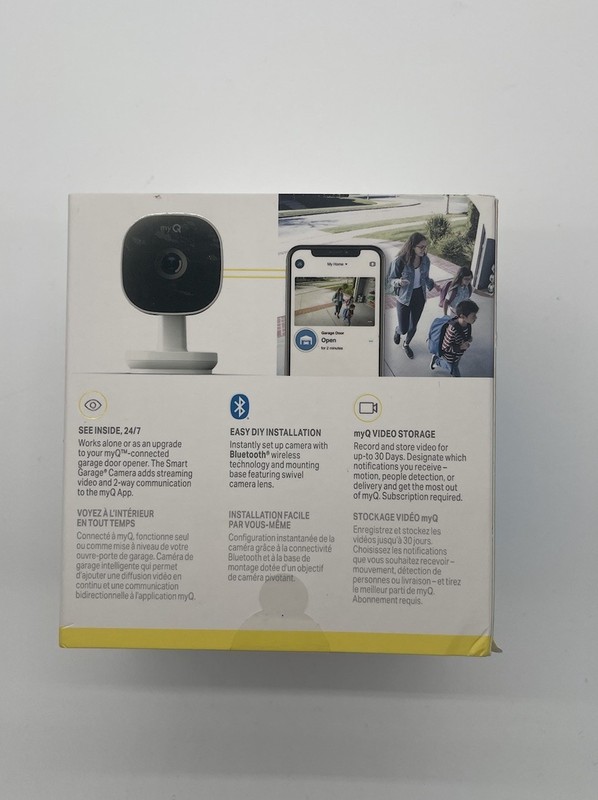 My Q C23AXXW Smart Garage HD Camera New Sealed gallery