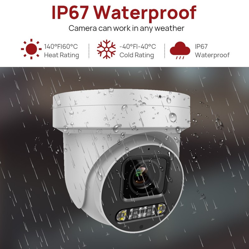 6pcs Vikylin 4K 8MP 5X Varifocal PTZ IP Camera Full Color+IR Outdoor Onvif RTSP gallery