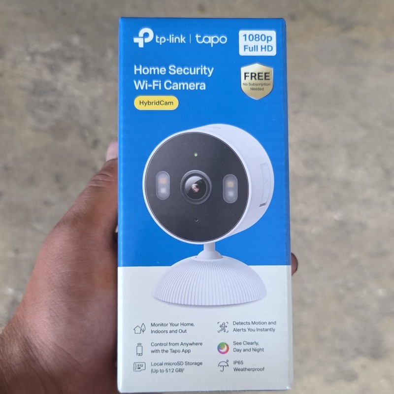 TP-LINK Tapo TCW61 1080p Wi‑Fi Indoor/Outdoor Camera Night Vision 2-Way