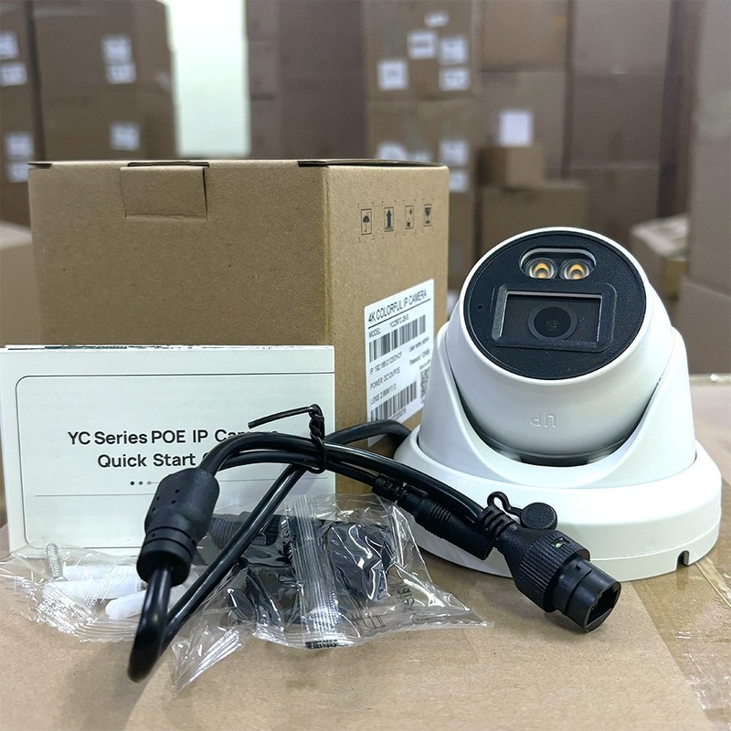Vikylin 4K 8MP Full Color / IR Security IP Camera POE MIC CCTV Outdoor Indoor US