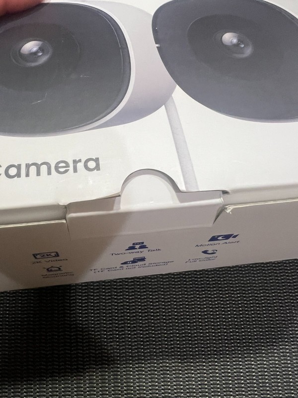 Infiya K1 2K No Drill Window Security Camera Open Box Never Used gallery