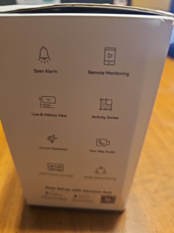 Blurams Omni 2K Outdoor Security Camera PTZ WiFi Alexa Google NEW gallery