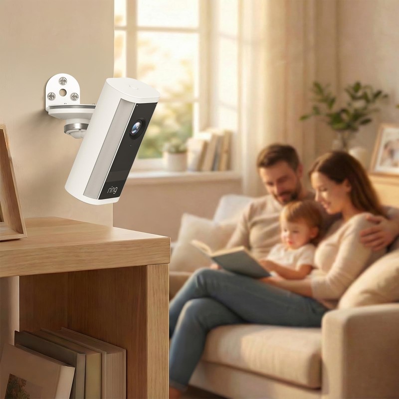 Ceiling Mount Adapter for Ring Camera, Metal Eave Mount Bracket for Ring Indo... gallery
