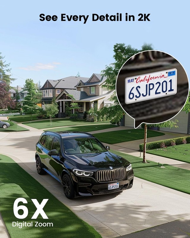 Security Cameras Wireless Outdoor, Solar Powered, Panoramic PTZ, Auto Motion ... gallery