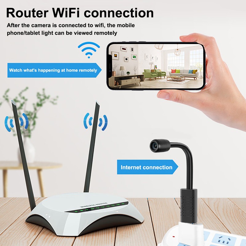 32G Mini Wifi Wireless USB Camera HD 1080P Home Security DVR Motion Detection gallery