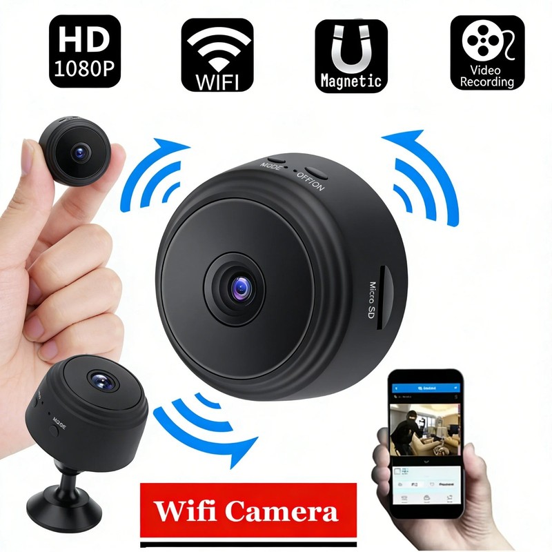 A9 Mini Camera WiFi Wireless Monitoring Security Protection Remote Monitor Camco