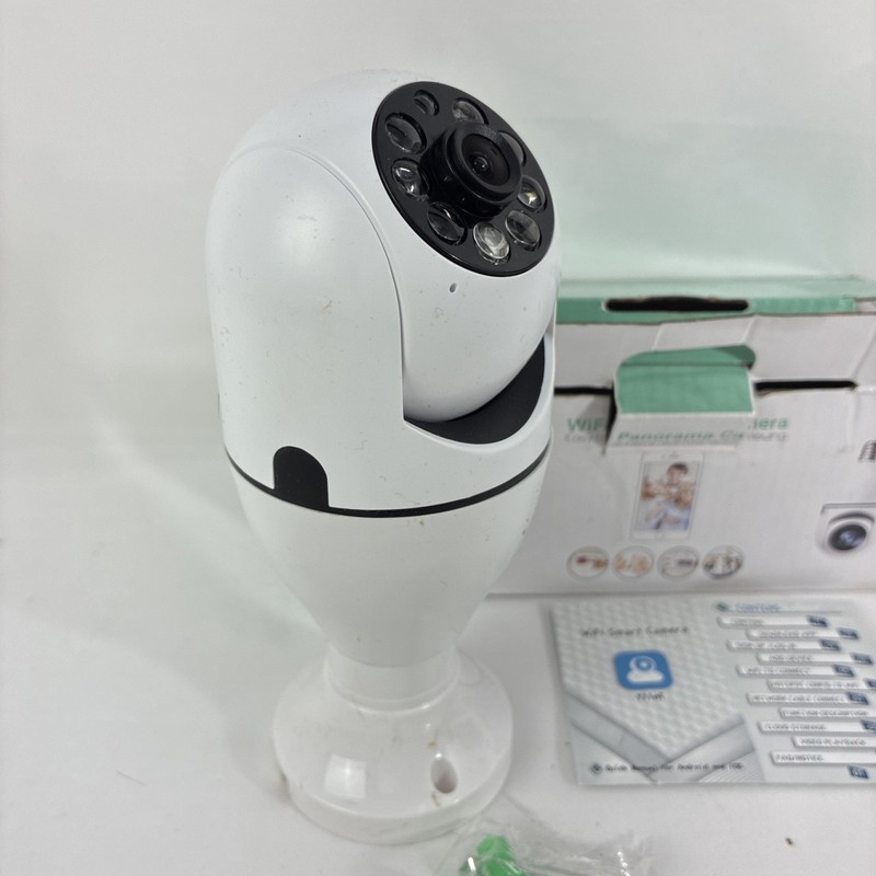 Panoramic Wi-Fi IP/Network Indoor Camera, Remote Viewing, White, Plug-In gallery