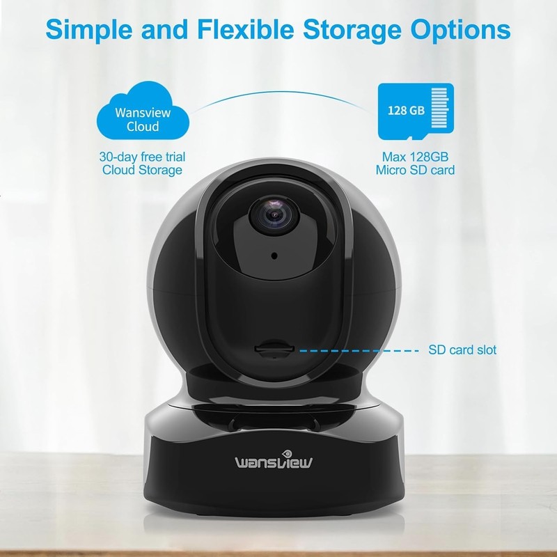 Wireless Security Camera, Camera 1080P HD , WiFi Home Indoor Camera for Baby... gallery