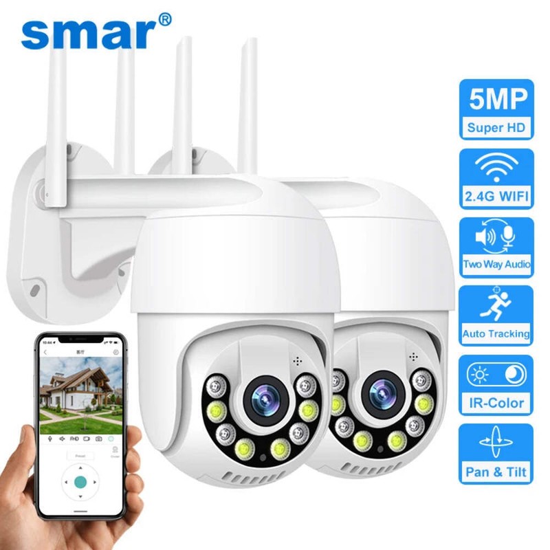 Smar 1080P Cloud Storage Wireless PTZ IP Camera Speed Dome CCTV Security Cameras