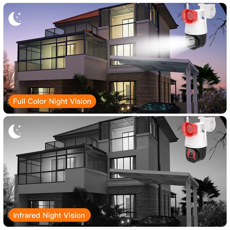 3MP Security Camera Outdoor,Home Camera Security, Outdoor WiFi Camera with 2.... gallery