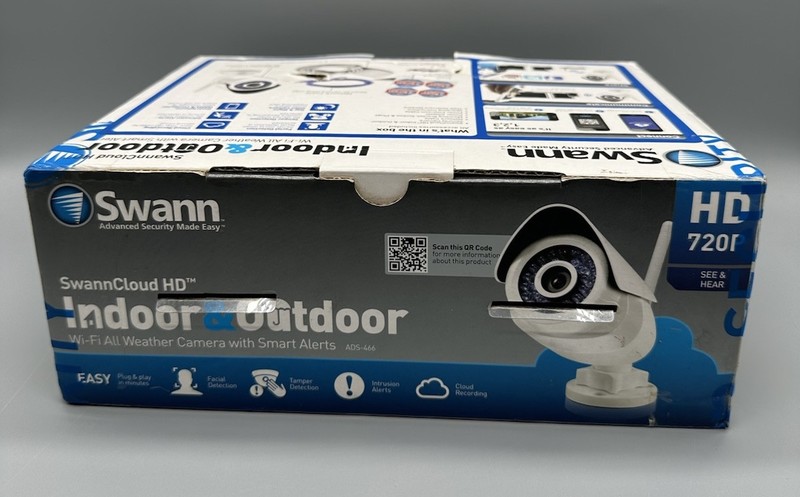 Swann SWADS-466CAM-US 720p Indoor/Outdoor IR Wi-Fi Camera SWADS-466 Smart Alerts gallery