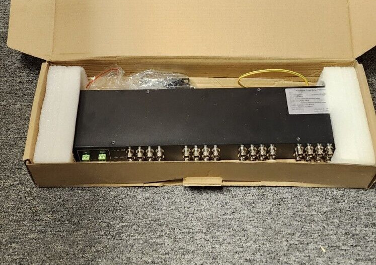 Security Tronix 16 Channel video surge protector ST-VSP16-1U rack mount gallery