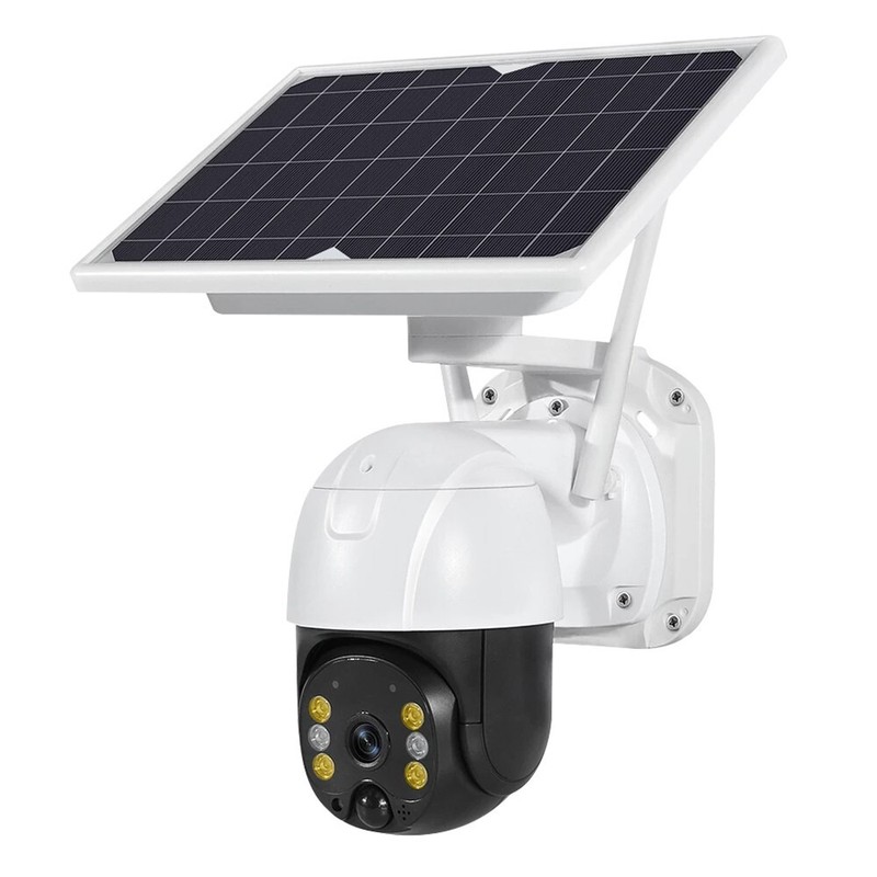 1080P WiFi Solar Camera Night Vision PTZ IP Camera 3MP CCTV Video Surveillance