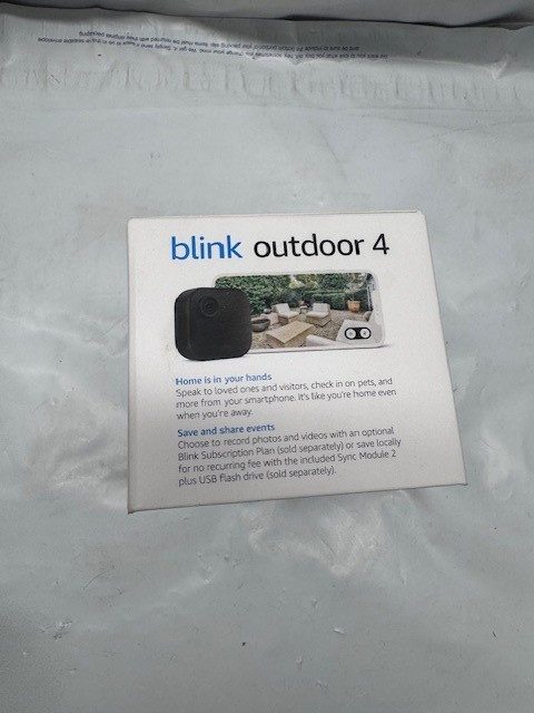 Blink Outdoor 4 Security Camera System Battery Powered- ONE CAMERA SYSTEM*New gallery