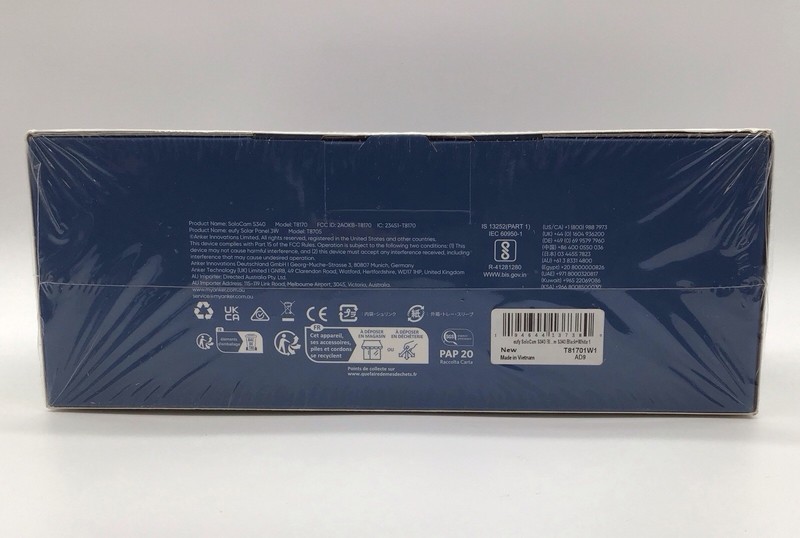 EUFY SECURITY SOLOCAM S 340 DUAL SOLAR POWERED CAMERA - SEALED gallery
