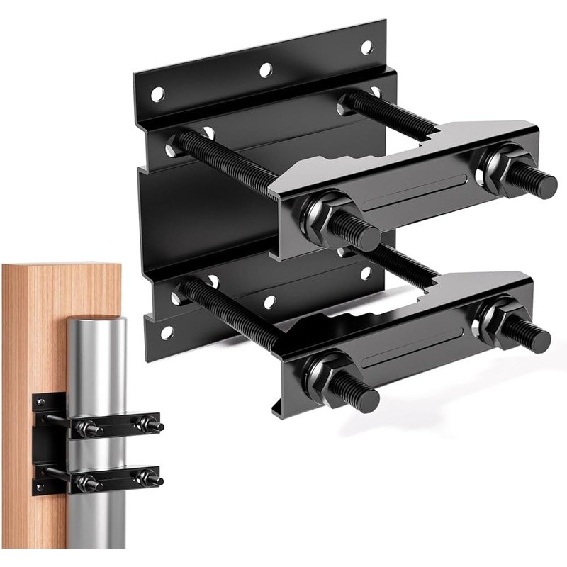 4 Pack Pole Mounting Kit Antenna Bracket Outdoor Camera Mounting Hardware New gallery