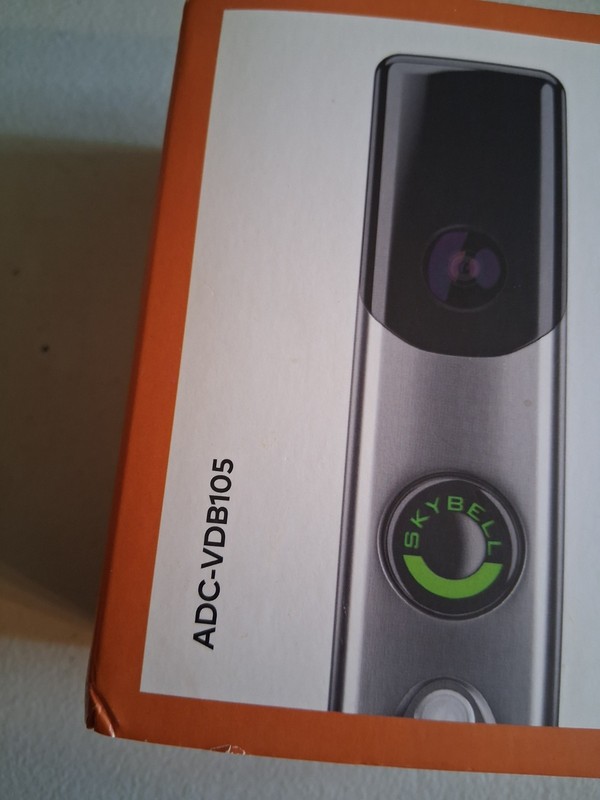 Alarm.Com Slim Line Doorbell Camera New Open Box ADC-VDB105 gallery