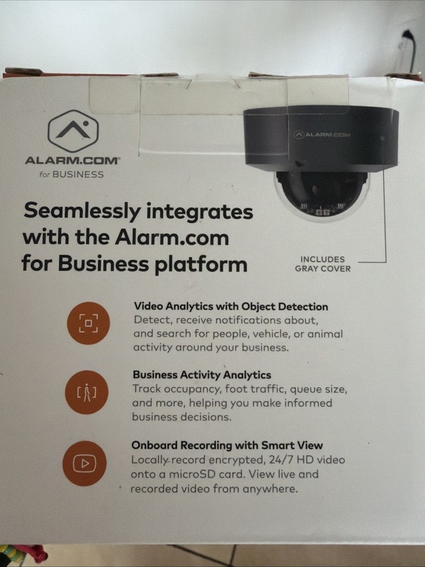 ADC-VC827P 1080P Indoor/Outdoor Fixed Vandal Resistant Dome Camera, White gallery