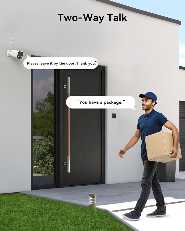 Maxranger4K™ Solar Wireless Security Camera System, 2-Pack 4K Cameras, Longest R gallery