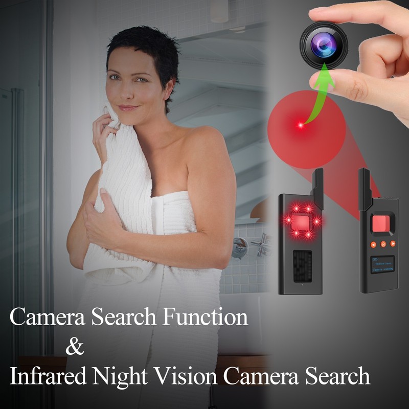 KAXYUYA Hidden Camera Detector,Anti-Spy Camera Bug Detector GPS Tracker Detector gallery