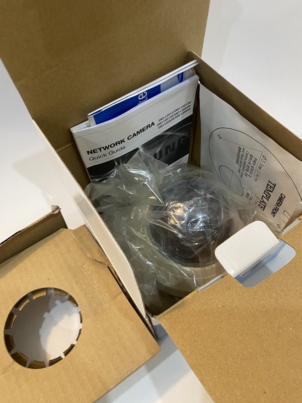 Samsung Wisenet Lite SND-L6013R 2MP Dome Network Security Camera - Outdoor gallery
