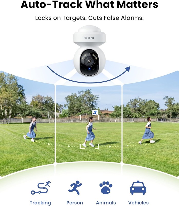 REOLINK 4K Outdoor Plug in WiFi 6 Security Camera PTZ Optical Zoom gallery