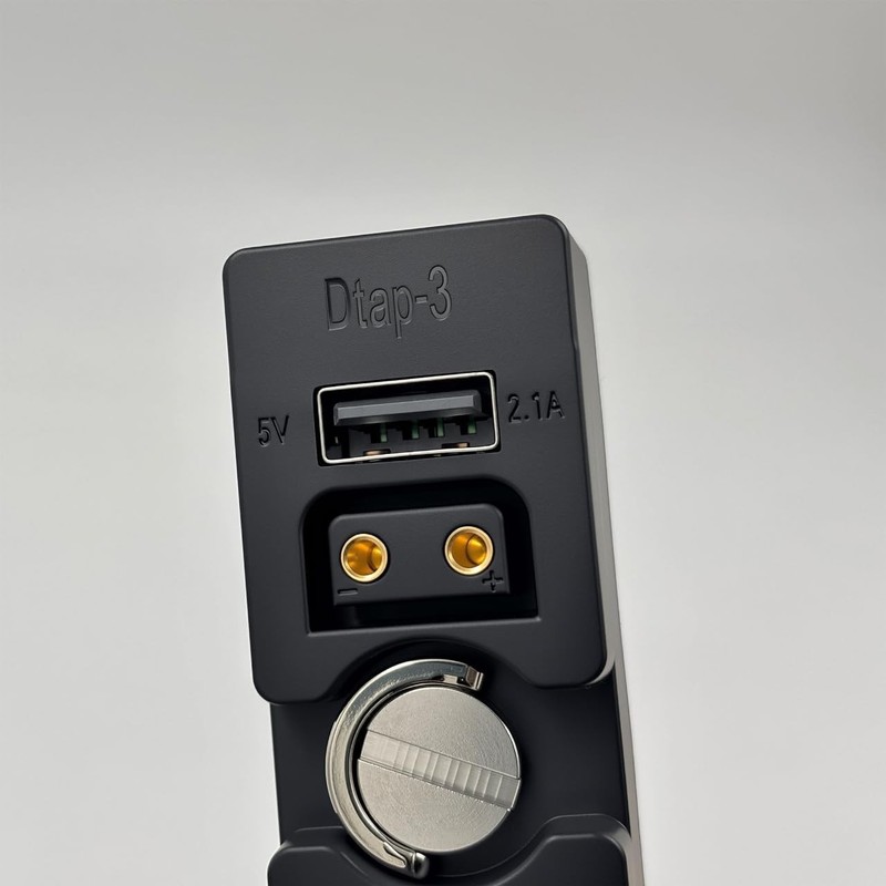 D-Tap to 3 Port D-Tap Female Splitter Hub with USB Output & Indicator Light &... gallery