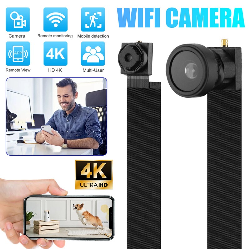 4K Mini Camera: WiFi Motion Alerts & DIY Mini Mount 1H Battery/24-7 Recording US gallery