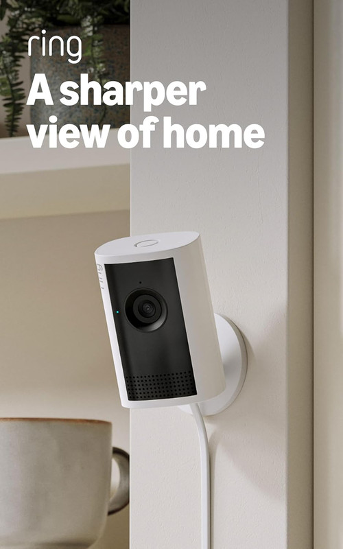 Indoor Cam plus (Newest Model), Home or Business Security, Retinal 2K for Crisp,